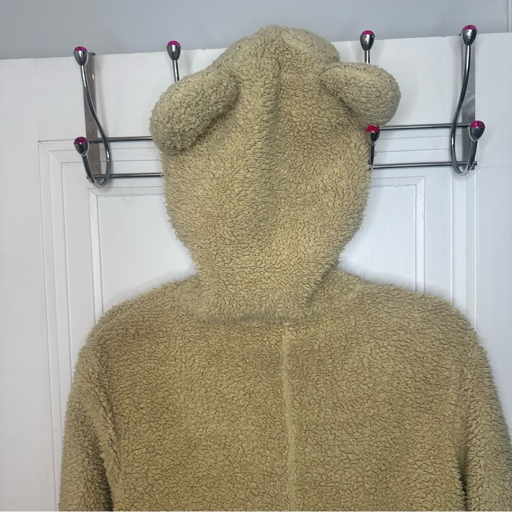 Ted2 Adult medium Thunder Buddies Cozy Tan Footie - Picture 4 of 7